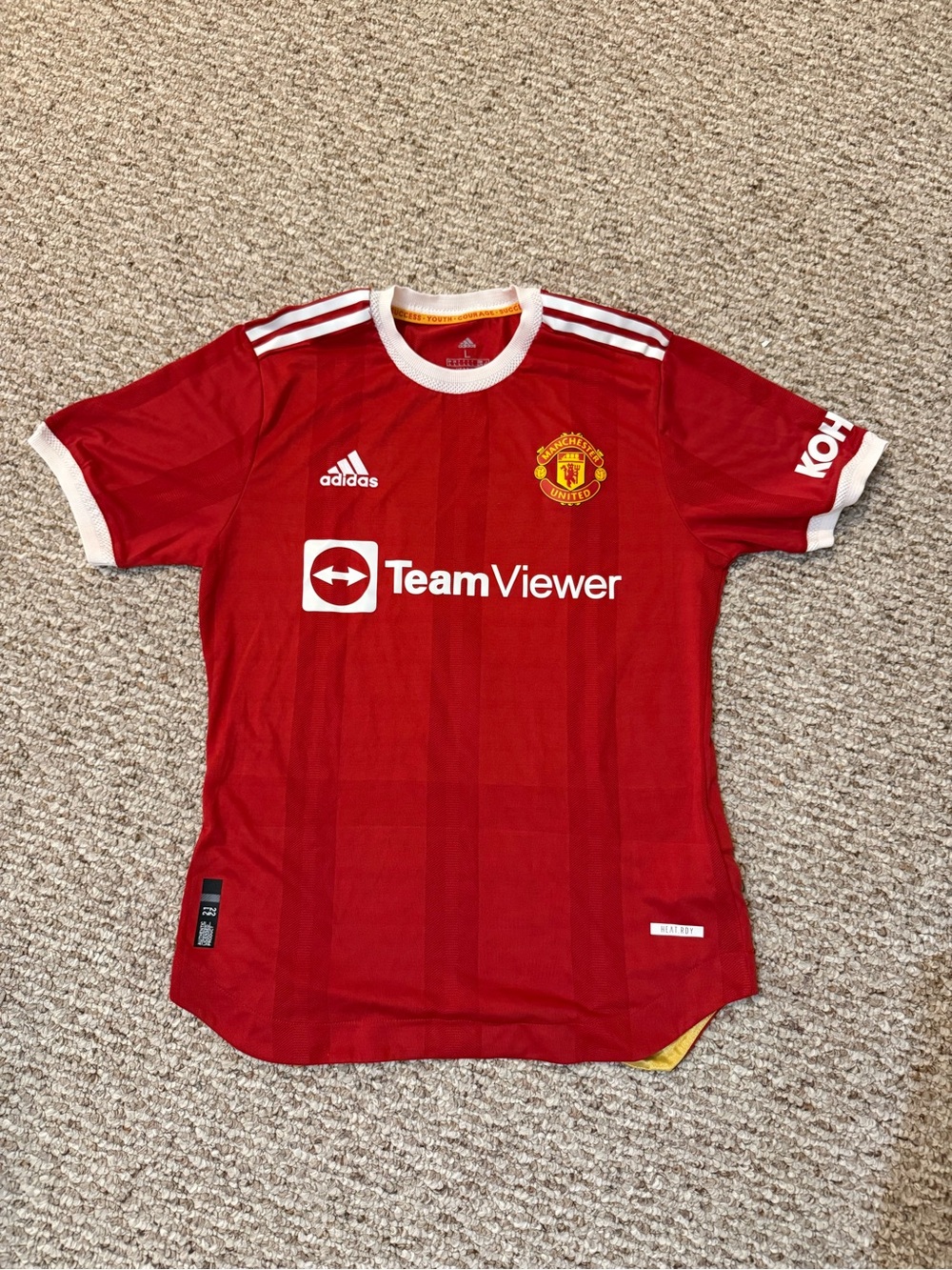 ADIDAS ronaldo soccer jersey